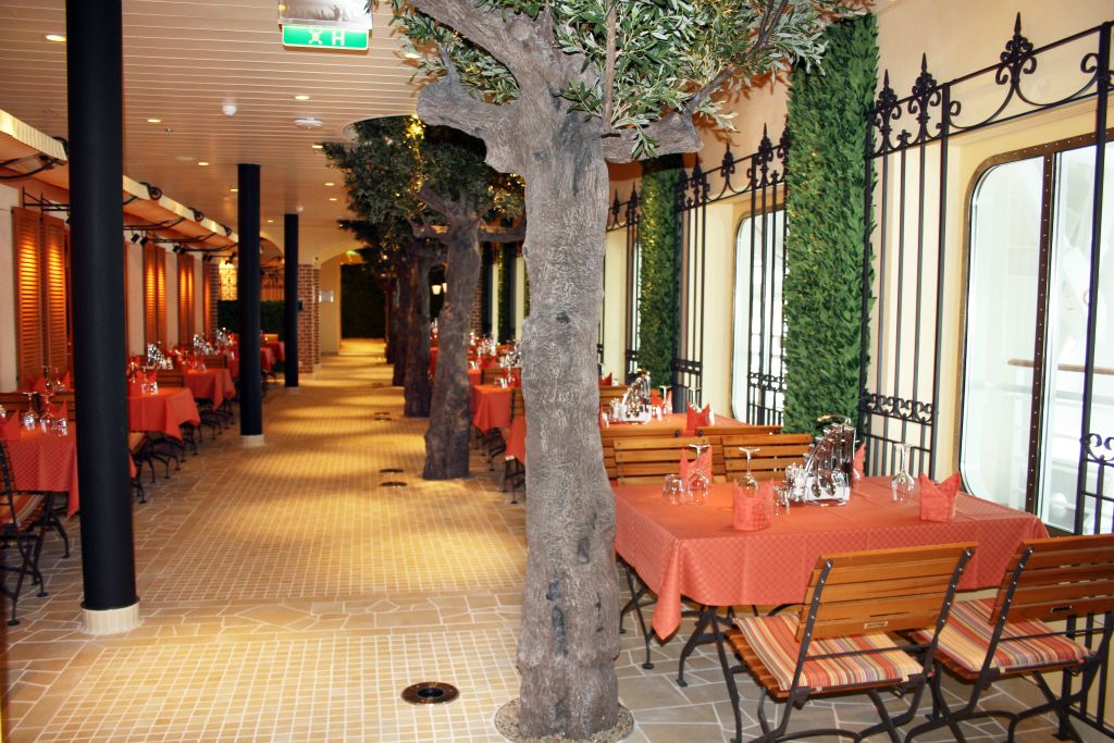 belladonna restaurant aida cruise ship